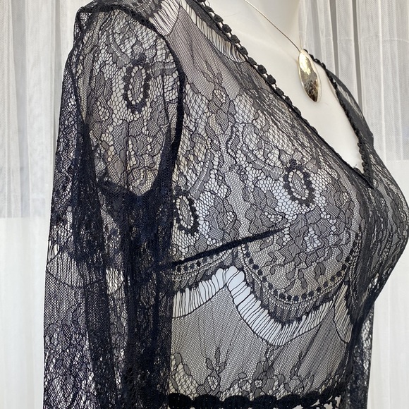 REDUCED!! NEW black lace teddy - Picture 5 of 16